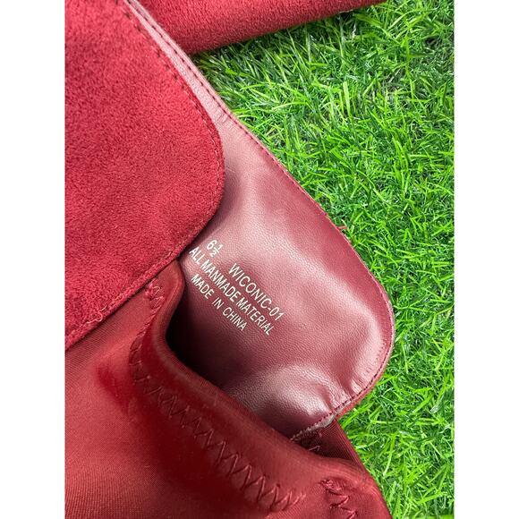 Rouge- Burgundy - Knee High Boots-Size 6.5 W - Picture 4 of 9